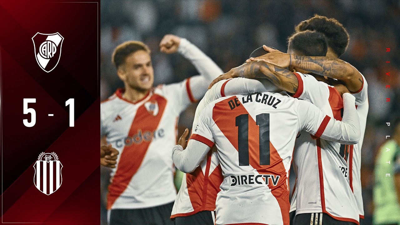 FÚTBOL: River ganó con dos goles del puntano Solari