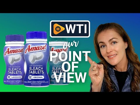Amaze Ultra Concentrated Bleach Tablets - WTI product video review