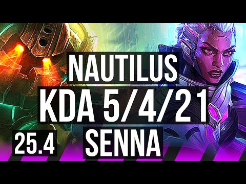 NAUTILUS & Kai'Sa vs SENNA & Varus (SUP) | 5/4/21 | EUW Challenger | 25.4