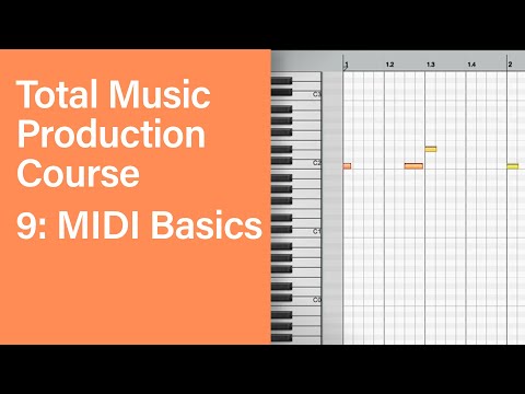 Total Music Production Course 09 63 MIDI Basics