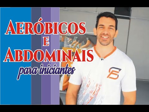Aeróbicos e Abdominais para Iniciantes - QUEIME GORDURA e AFINE a CINTURA