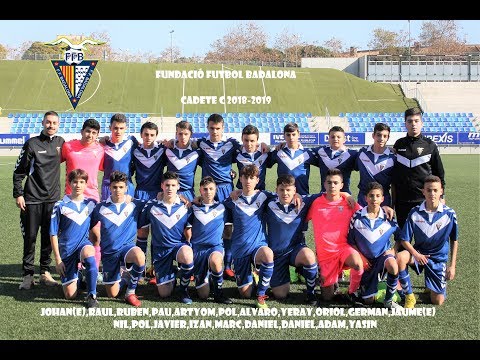 FUNDACIÓ FUTBOL BADALONA  CADETE C 2018 -2019