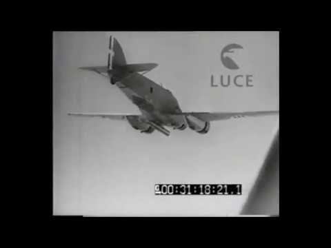 Italian torpedo bomber SM.79 Sparviero on the Bay of Suda in Crete (April 1941)