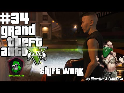 GTA 5 Next Gen Walkthrough Part 34 - Shift Work - Xbox One / PS4 Gameplay