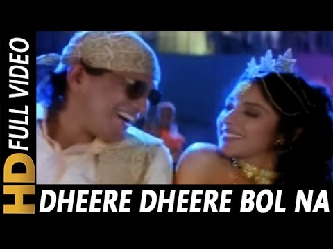 Dheere Dheere Bolna | Mohammed Aziz, Kavita Krishnamurthy | Angaara 1996 Songs | Mithun Chakraborty