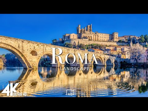 ROMA - ITALY 4K Drone View • Stunning Footage Aerial View Of Roma | Relaxation Film