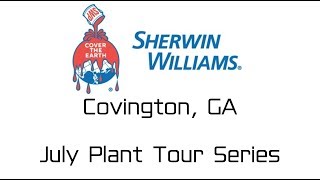 Sherwin Williams Plant Tour - Buy From Georgia Series 2018