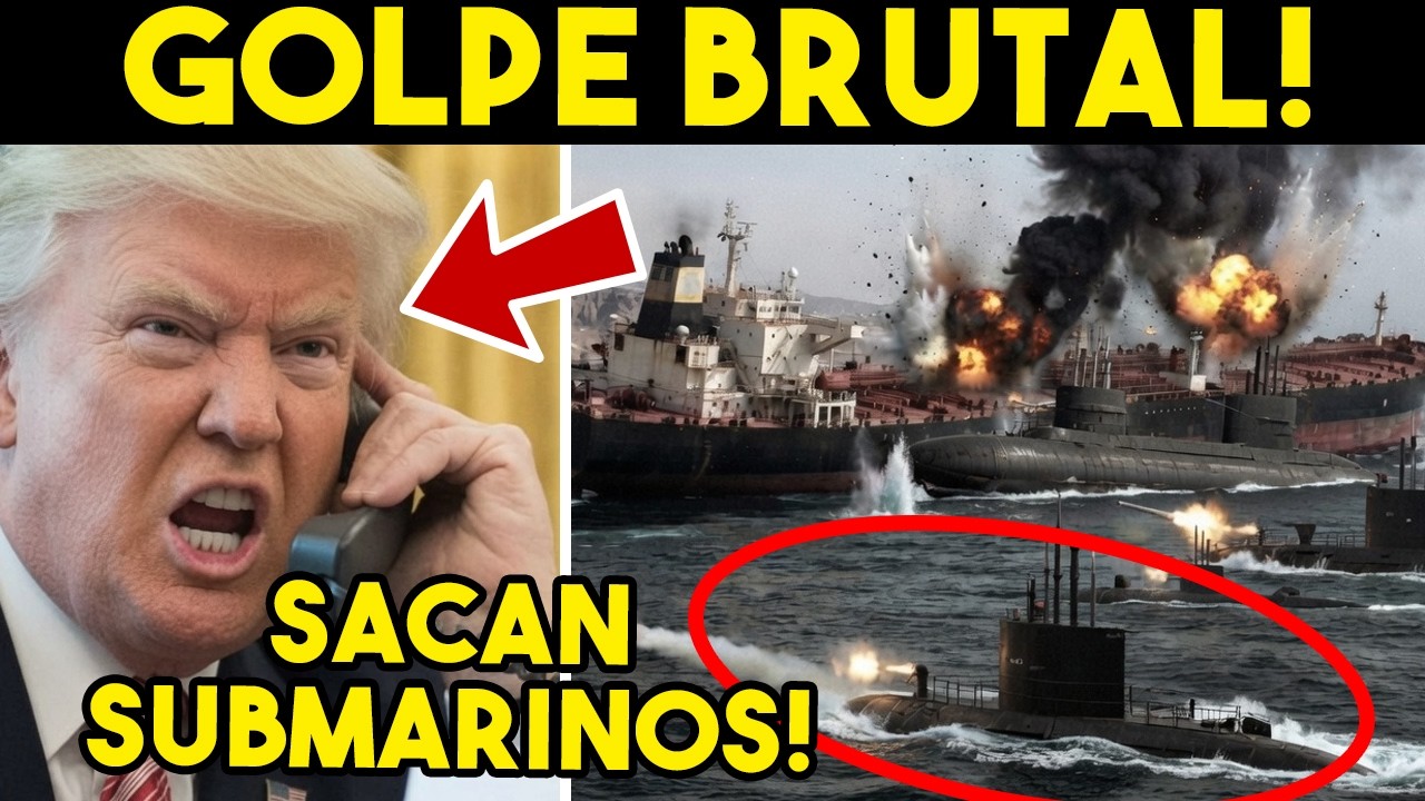 OBJETIVO CRITICO! IRAN SACA ATAQUE SUBMARINO. TRUMP ARRINCONADO, EEUU TEME GOLPE DE CHINA