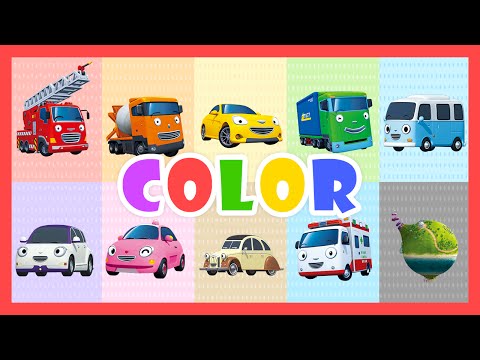 Color Song - Learn colors with Tayo the Little Bus Video