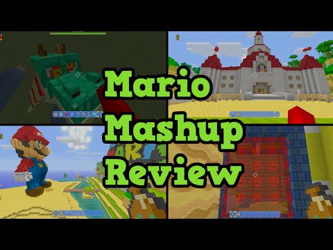 ibxtoycat - Minecraft Wii U Super Mario Mashup Pack Review