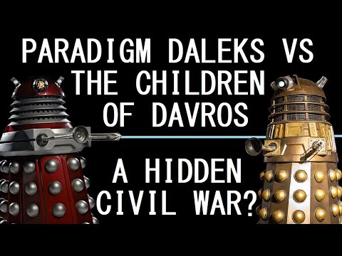 Was there a Dalek Civil War that we never got to see?