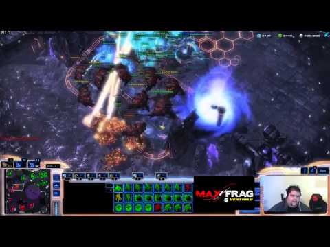 desRow Mass Tempest against Brood Lord Infestor - Heart of the Swarm HOTS