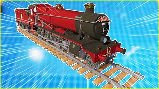 I Built A Super Detailed Model Train! - Model Builder Gameplay