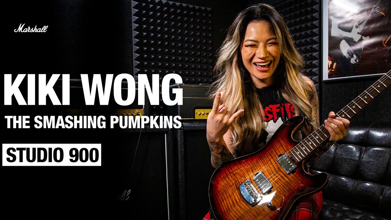 Kiki Wong of The Smashing Pumpkins | Artist Spotlight | Studio 900 | Marshall - YouTube