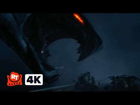 Godzilla (2014) 4K  - Nuclear Train Attack Scene | Movieclips