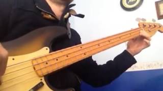 Diana Ross & The Supremes - How Long Has That Evening Train Been Gone (bass cover)