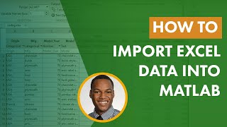 How to Import Excel Data into MATLAB