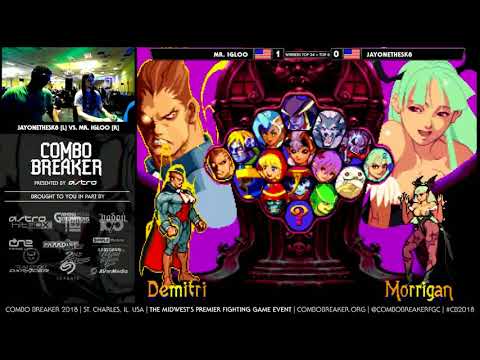 Combo Breaker 2018 - Vampire Savior Top 24 to Top 8