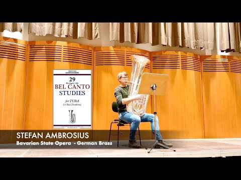 GIONANIDIS: 29 Bel Canto Studies for tuba | ✥No.3✥ | Stefan Ambrosius, Bavarian State Opera