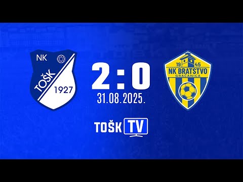 NK TOŠK VS NK BRATSTVO 2:0 | HIGHLIGHTS