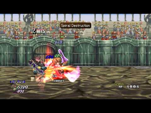 Tales of Eternia : Reid vs Cress & Arche (Hard Core mode)