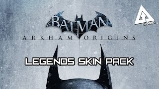 Batman Arkham Origins Gameplay Walkthrough - Batman Legends Skin Pack DLC