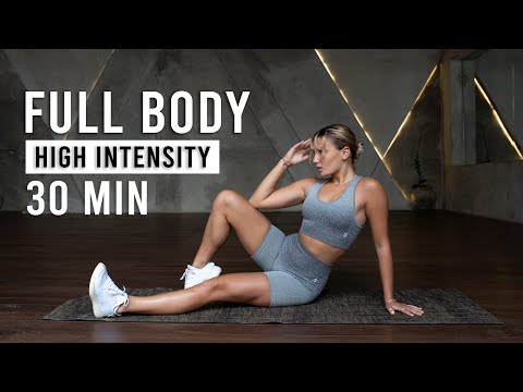 30 MIN KILLER HIIT Workout Full Body Cardio No Equipment No Repeats