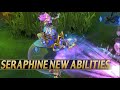 SERAPHINE ALL ABILITIES NEW CHANGES - League of Legends