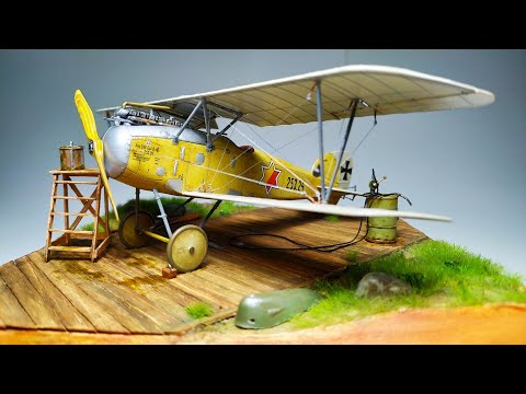 WWI Diorama - 1/48 - Albatros Oeffag