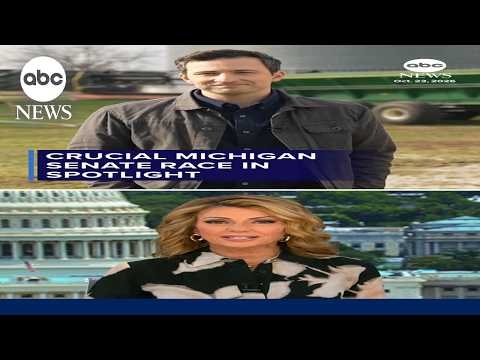 Crucial Michigan senate race in spotlight