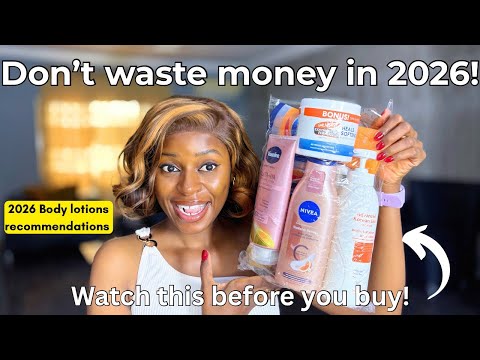 I tried out 10 body lotions! (Body lotions you should never use in 2026)