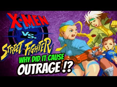 The MAD History of X-MEN VS STREET FIGHTER & Why it OUTRAGED People!? - RARE GAMING HISTORY