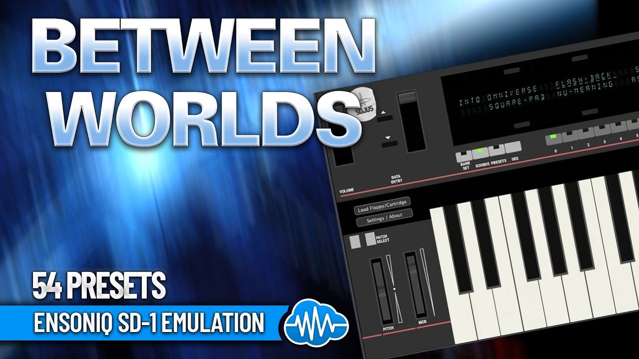LFO108 - Between Worlds - Ensoniq SD-1 / VST ( 54 presets ) - Video Preview 1