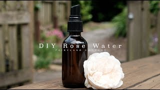 Homemade Rose Water Toner - Simple and Low waste