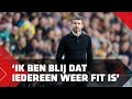 Van Bommel: 'Iedereen is fit'