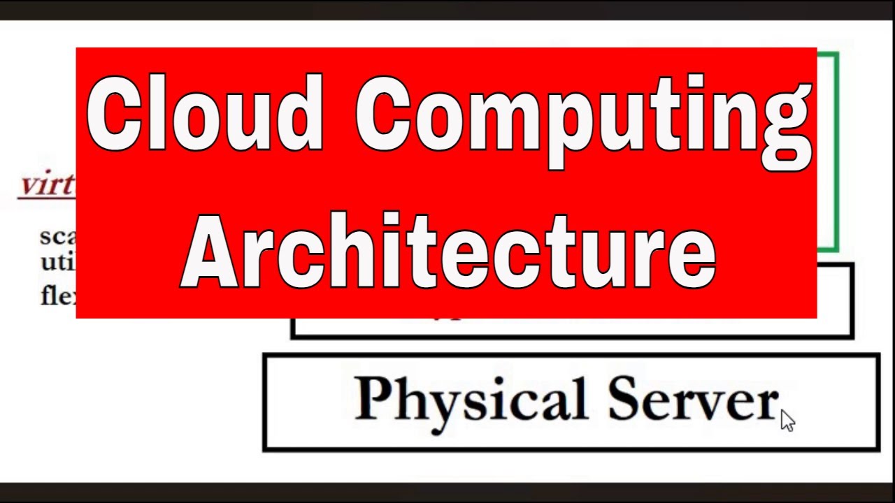 CLOUD COMPUTING TUTORIAL FOR BEGINNERS 3: CLOUD COMPUTING ARCHITECTURE
