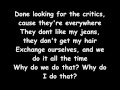 Pink- F*ckin Perfect lyrics