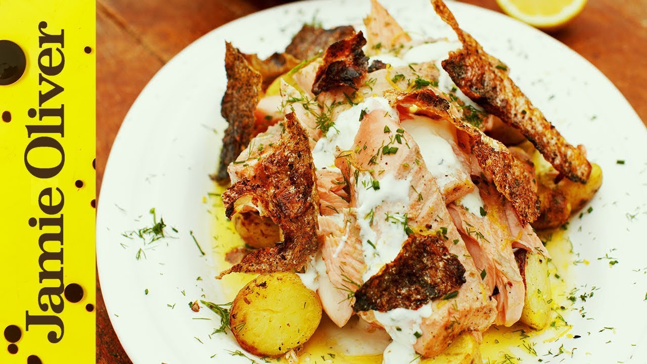 Mouth-watering fennel crusted salmon: Jamie Oliver