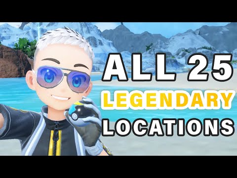 How to find ALL 25 LEGENDARY Pokemon with Snacksworths' treats ► Pokemon Scarlet & Violet