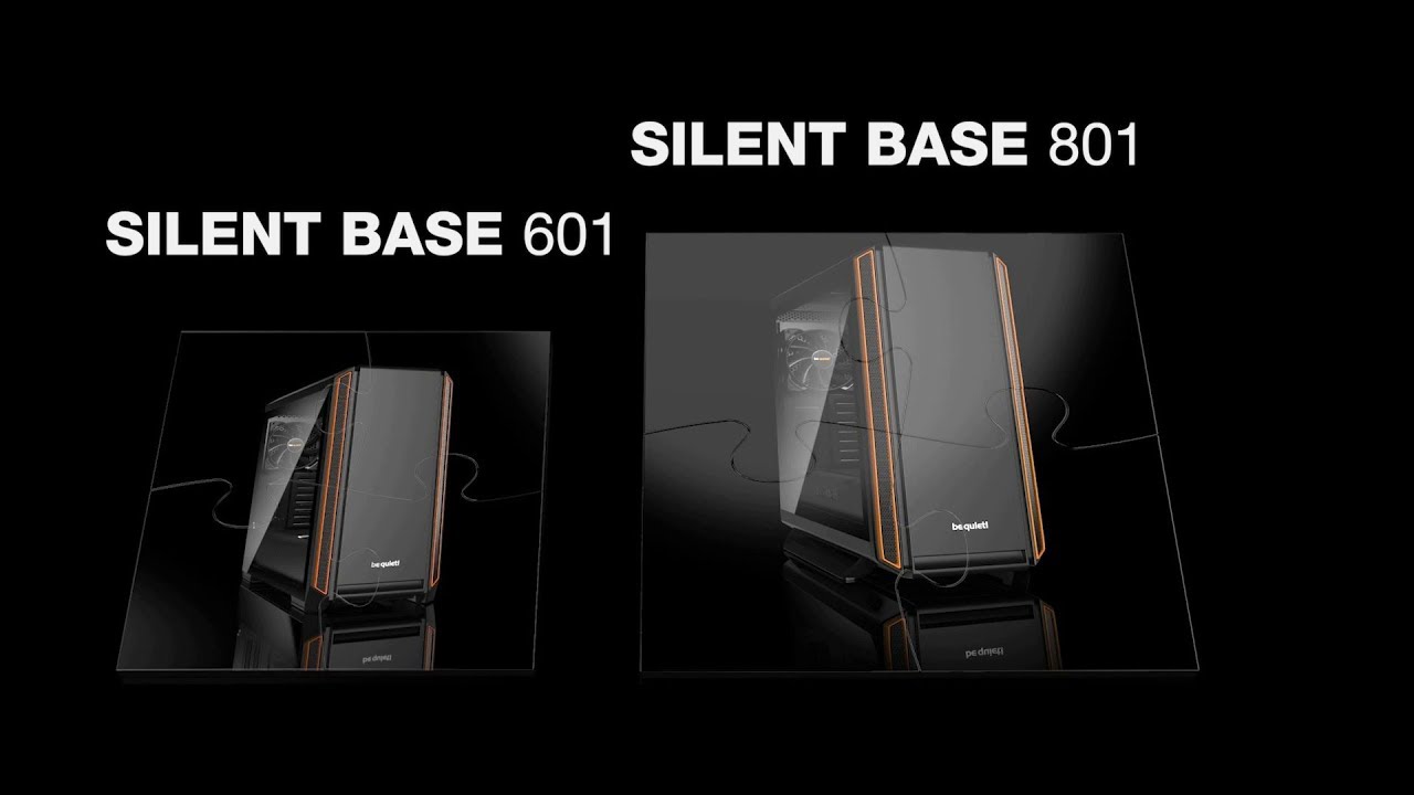 Be Quiet! Silent Base 601 Noir Noir - Boîtier PC Be Quiet!
