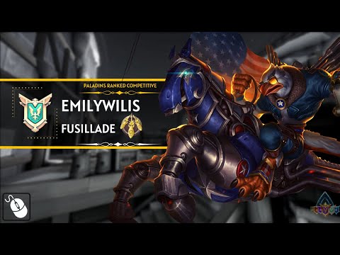 34 Kills against UBERSPAYDY With 215K+ DMG EmilyWilis (Master) Paladins Ranked Competitive