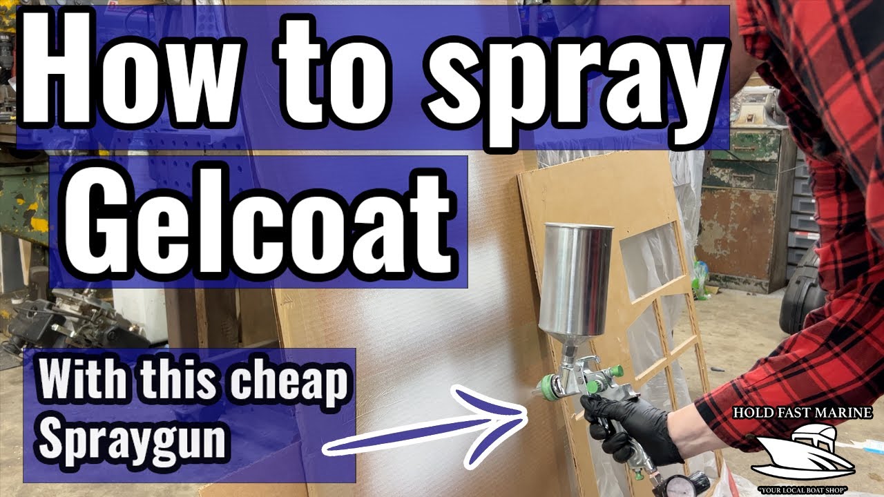 What size tip do you need to spray gelcoat? Tipseri