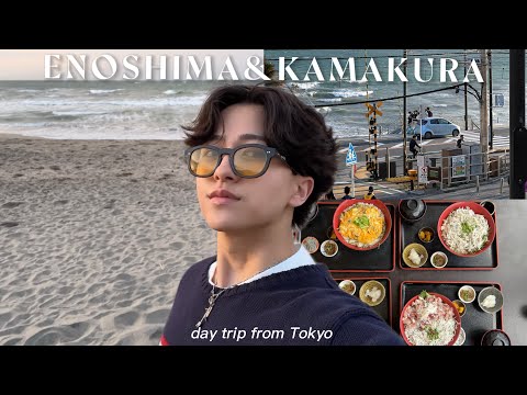 Day trip from Tokyo🌊 Enoshima & Kamakura vlog!