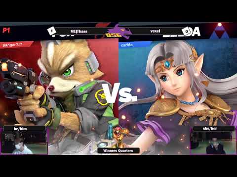 MU|Thass (Fox) vs vexel (Zelda) Shield Break Samus Winners Quarters