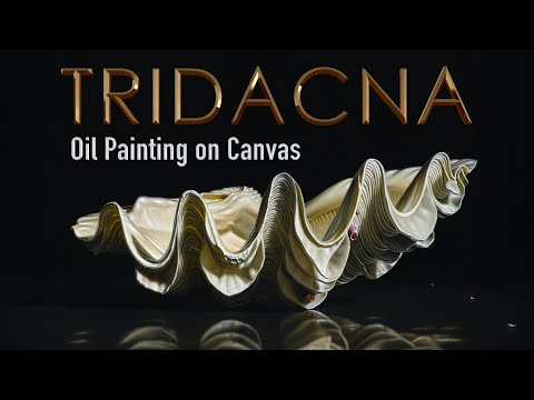 TRIDACNA HEMBADU - Oil painting on canvas