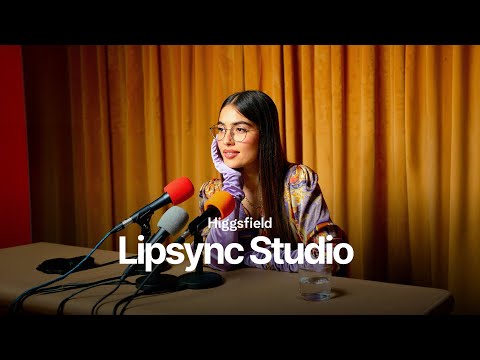 Higgsfield Lipsync Studio | Official Launch