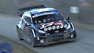 WRC Rallye Monte-Carlo 2024 | Evans, Tänak, Munster, Ogier, Neuville, Fourmaux, Katsuta, Mikkelsen