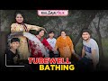 Tubewell Bathing After Long Time | Dera Part 2 | Enjoy Fun  | Real Sajal Malik | vlog 🔥