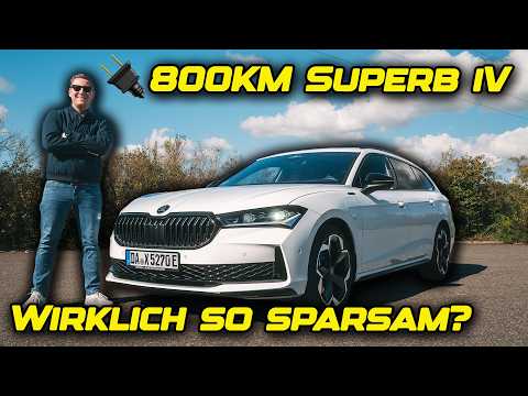 2025 Skoda Superb Combi PHEV | DUMPSTER or SUPER HYBRID? | CONSUMPTION TEST