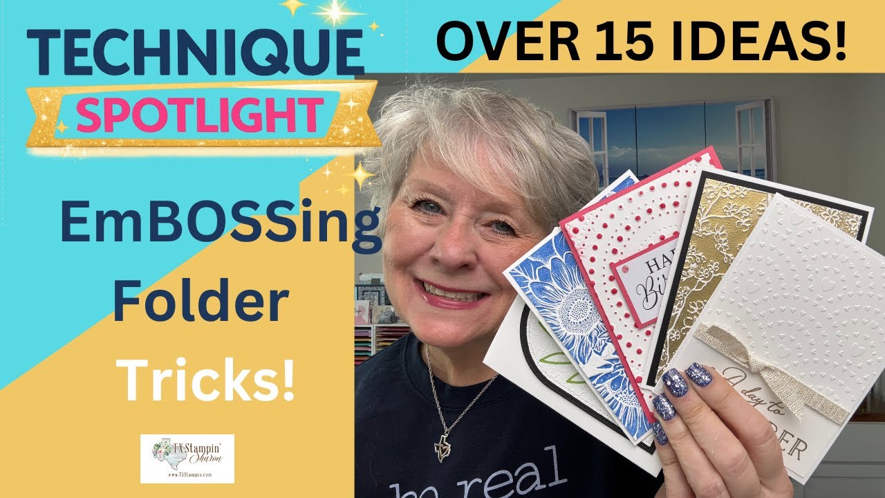 Embossing Folder Techniques You’ll Love | Four WOW Cardmaking Demos